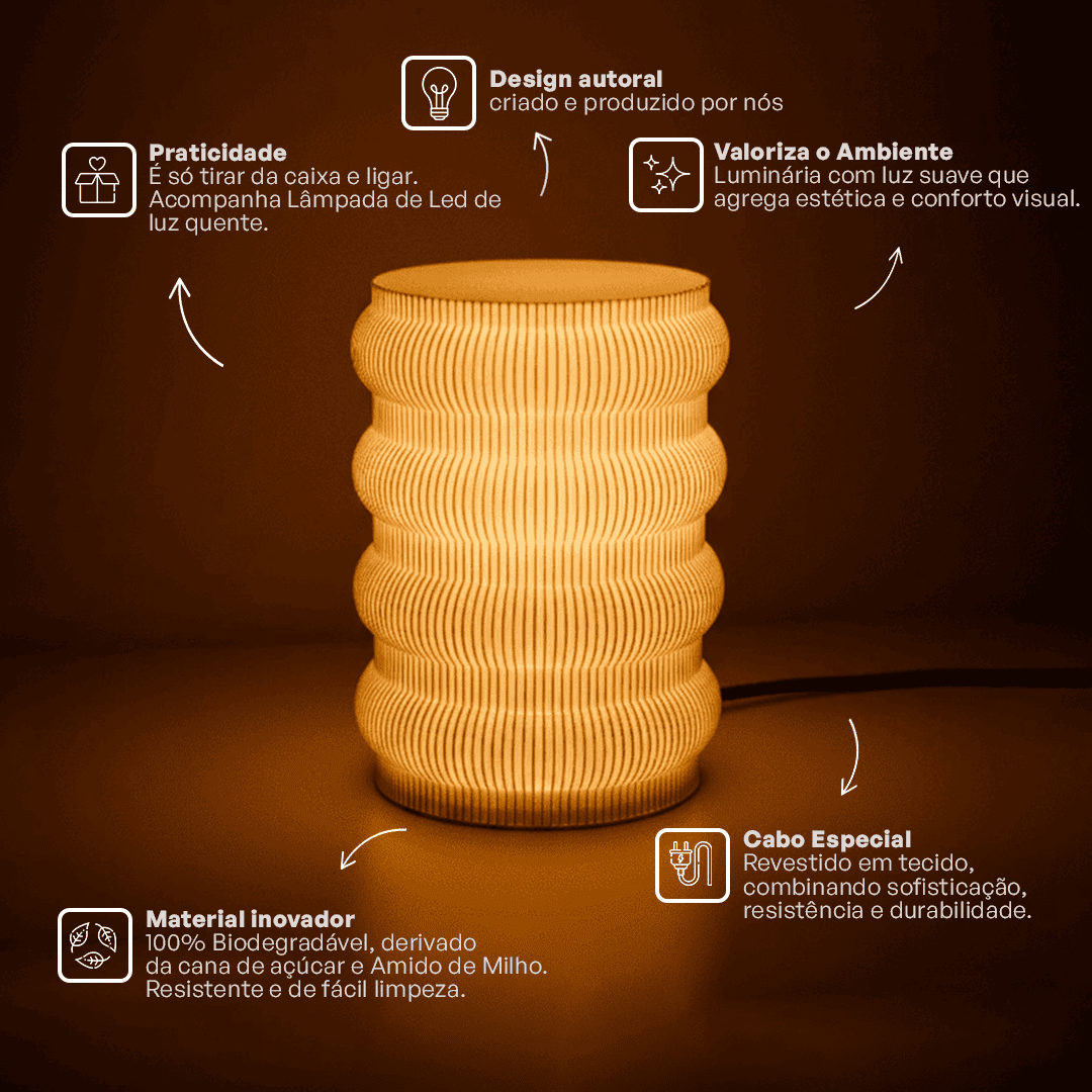 Luminária Super Argolas